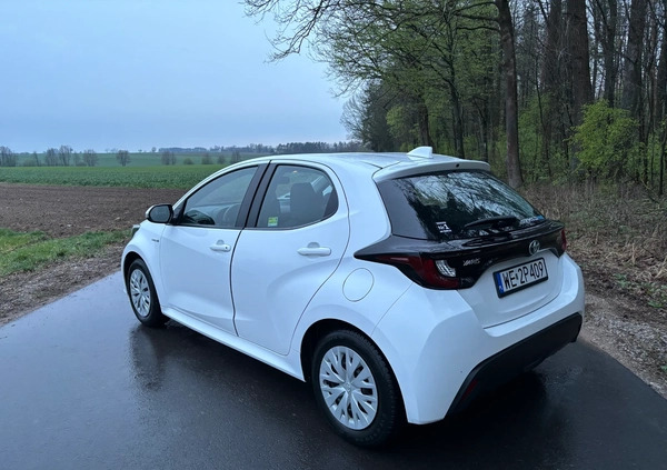 Toyota Yaris cena 60900 przebieg: 73000, rok produkcji 2021 z Niemodlin małe 596